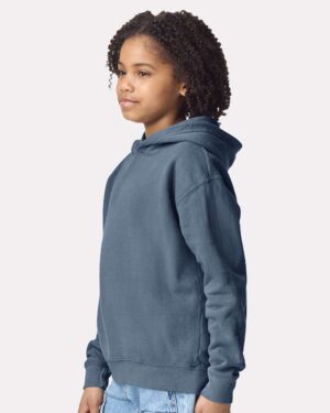 Comfort Colors Youth Garment-Dyed Lightweight Fleece Hooded Sweatshirt - Image 11