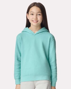 Comfort Colors Youth Garment-Dyed Lightweight Fleece Hooded Sweatshirt - Image 16