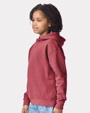 Comfort Colors Youth Garment-Dyed Lightweight Fleece Hooded Sweatshirt - Image 23