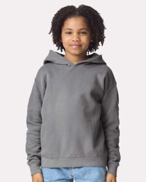 Comfort Colors Youth Garment-Dyed Lightweight Fleece Hooded Sweatshirt - Image 28