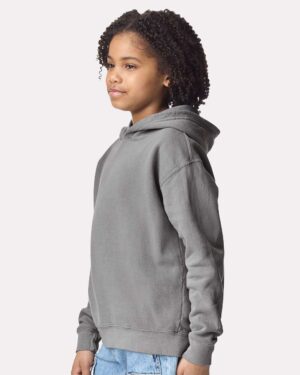 Comfort Colors Youth Garment-Dyed Lightweight Fleece Hooded Sweatshirt - Image 29