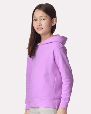Comfort Colors Youth Garment-Dyed Lightweight Fleece Hooded Sweatshirt - Image 41