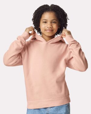 Comfort Colors Youth Garment-Dyed Lightweight Fleece Hooded Sweatshirt - Image 46