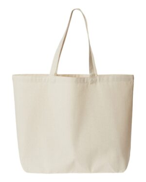 OAD Jumbo Recycled Midweight Gusseted Canvas Tote - Image 5