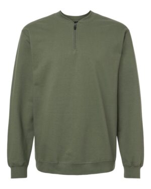 Gildan Unisex Softstyle® Midweight 1/4 Zip Sweatshirt - Image 19