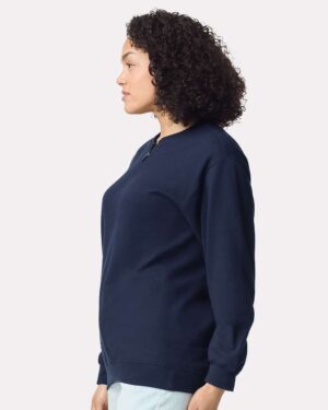 Gildan Unisex Softstyle® Midweight 1/4 Zip Sweatshirt - Image 29