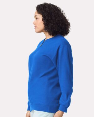 Gildan Unisex Softstyle® Midweight 1/4 Zip Sweatshirt - Image 41