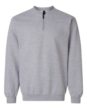 Gildan Unisex Softstyle® Midweight 1/4 Zip Sweatshirt - Image 49