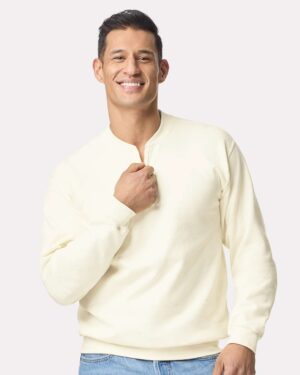 Gildan Unisex Softstyle® Midweight 1/4 Zip Sweatshirt - Image 34