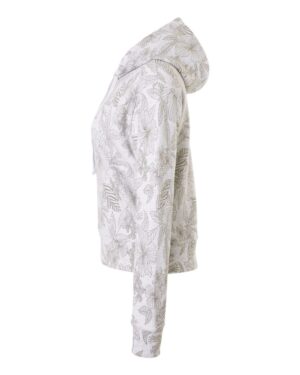 MV Sport Women's Maddie Floral Print Hooded Sweatshirt - Image 9