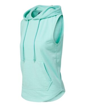 MV Sport Women's Kinsley Sleeveless Hooded Sweatshirt - Image 6