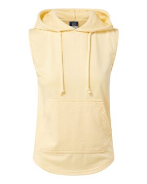 MV Sport Women's Kinsley Sleeveless Hooded Sweatshirt - Image 7