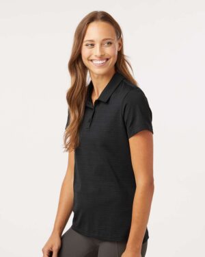 Adidas Women's Textured Stripe Polo - Image 5