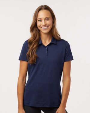 Adidas Women's Textured Stripe Polo - Image 22
