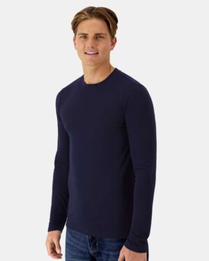 Hanes Unisex Cool DRI® Cotton Touch Long Sleeve T-Shirt - Image 2