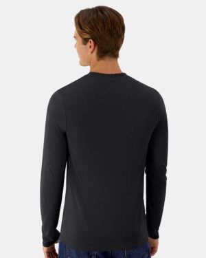Hanes Unisex Cool DRI® Cotton Touch Long Sleeve T-Shirt - Image 6