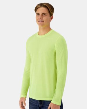 Hanes Unisex Cool DRI® Cotton Touch Long Sleeve T-Shirt - Image 11