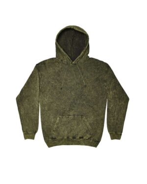 Colortone Unisex Mineral Wash Hooded Sweatshirt - Image 3