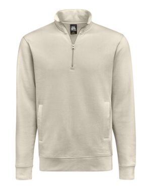 J. America Unisex BTB Fleece Quarter-Zip Sweatshirt - Image 5