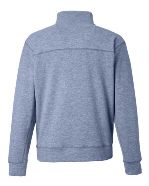 J. America Unisex Electric Fleece Quarter-Zip Sweatshirt - Image 4