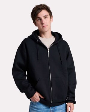 JERZEES Unisex Rugged Full-Zip Hooded Sweatshirt - Image 4