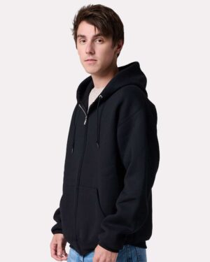JERZEES Unisex Rugged Full-Zip Hooded Sweatshirt - Image 5