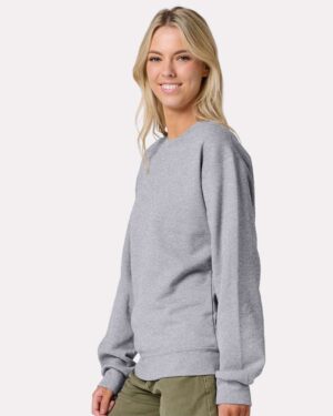 JERZEES Unisex Ultimate CVC Crewneck Sweatshirt - Image 5