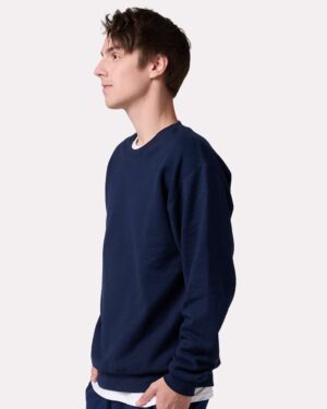 JERZEES Unisex Ultimate CVC Crewneck Sweatshirt - Image 29