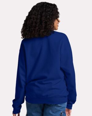 JERZEES Unisex Ultimate CVC Crewneck Sweatshirt - Image 42