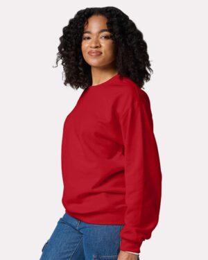 JERZEES Unisex Ultimate CVC Crewneck Sweatshirt - Image 59