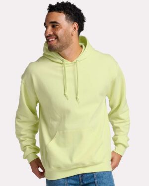 JERZEES Unisex Ultimate CVC Hooded Sweatshirt - Image 28