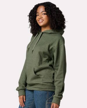 JERZEES Unisex Ultimate CVC Hooded Sweatshirt - Image 47