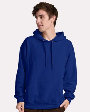 JERZEES Unisex Ultimate CVC Hooded Sweatshirt - Image 52