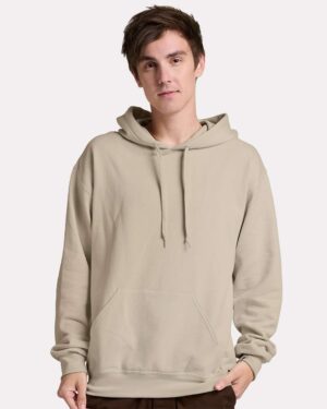 JERZEES Unisex Ultimate CVC Hooded Sweatshirt - Image 58