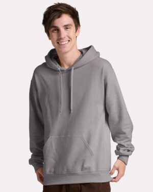 JERZEES Unisex Ultimate CVC Hooded Sweatshirt - Image 64