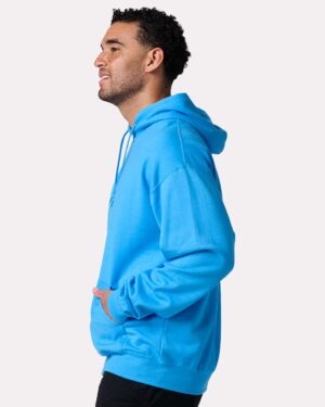 JERZEES Unisex Ultimate CVC Hooded Sweatshirt - Image 77