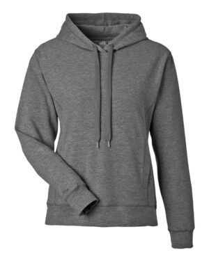 J. America Women's Electric Fleece Hooded Sweatshirt - Image 5