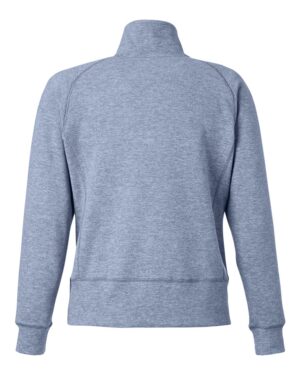 J. America Women's Electric Fleece Quarter-Zip Sweatshirt - Image 4