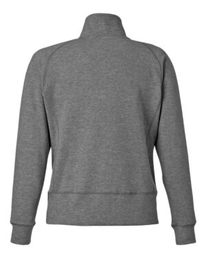 J. America Women's Electric Fleece Quarter-Zip Sweatshirt - Image 6