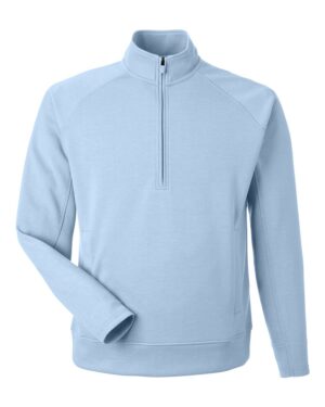 J. America Unisex Apex Fleece Quarter-Zip Sweatshirt - Image 3