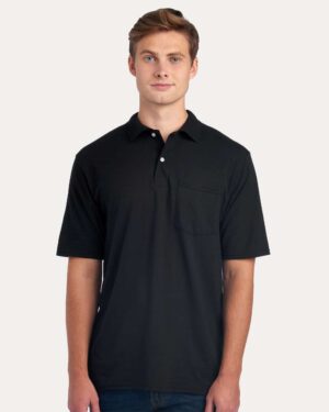 JERZEES Men's Dri-Power® Polo with Pocket - Image 4