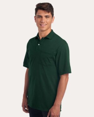 JERZEES Men's Dri-Power® Polo with Pocket - Image 8