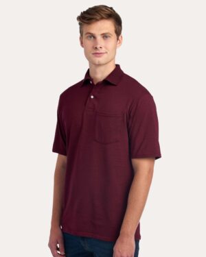 JERZEES Men's Dri-Power® Polo with Pocket - Image 17