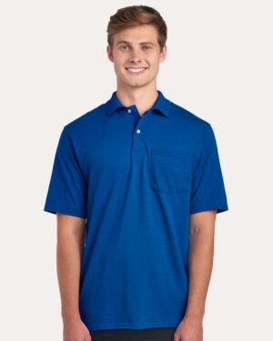 JERZEES Men's Dri-Power® Polo with Pocket - Image 28