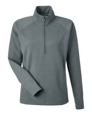 J. America Women's Apex Fleece Quarter-Zip Pullover - Image 7