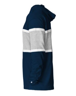 Badger Unisex United Hooded T-Shirt - Image 6