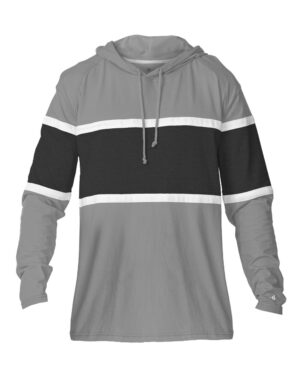 Badger Unisex United Hooded T-Shirt - Image 7