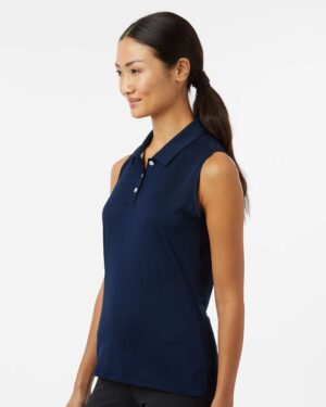 Adidas Women's Ottoman Sleeveless Polo - Image 11