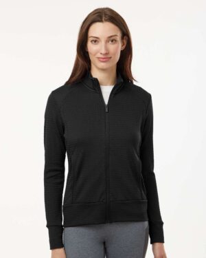 Adidas Women's Ultimate365 Textured Full-Zip Jacket - Image 4