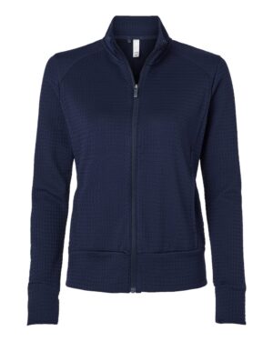 Adidas Women's Ultimate365 Textured Full-Zip Jacket - Image 7